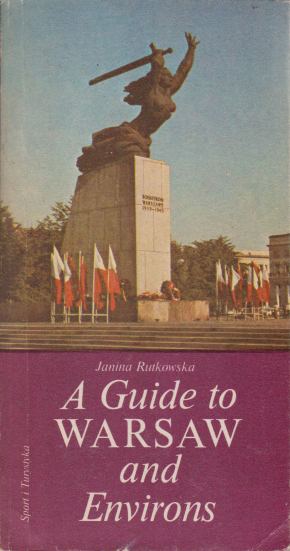 Image for A GUIDE TO WARSAW AND ENVIRONS