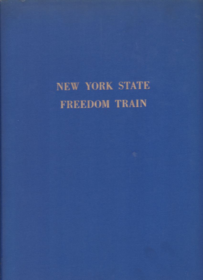 Image for NEW YORK STATE FREEDOM TRAIN Official Document Book