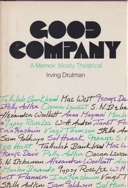 Image for GOOD COMPANY A Memoir, Mostly Theatrical