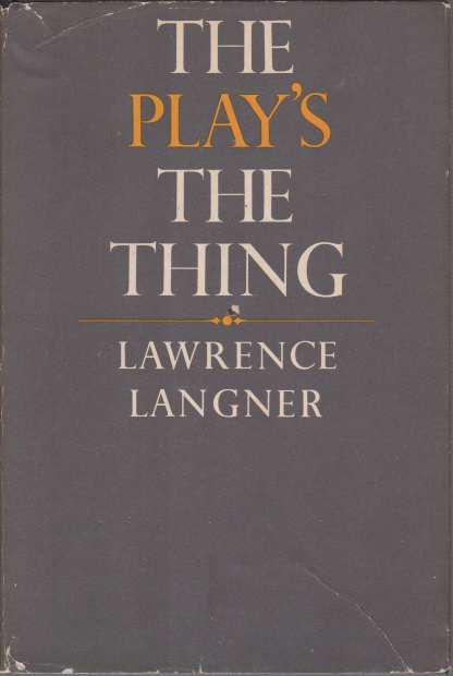 Image for THE PLAY'S THE THING