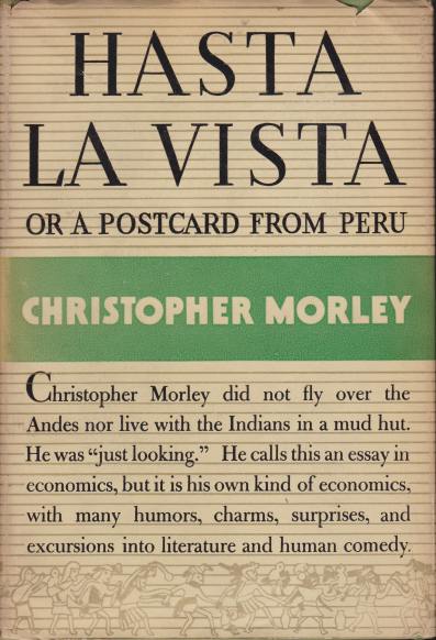 Image for HASTA LA VISTA Or, a Postcard from Peru