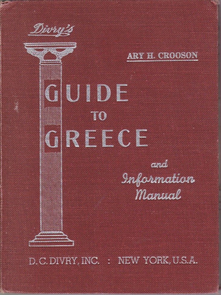 Image for DIVRY'S GUIDE TO GREECE AND INFORMATION MANUAL