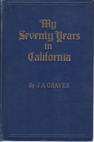 Image for MY SEVENTY YEARS IN CALIFORNIA 1857-1927