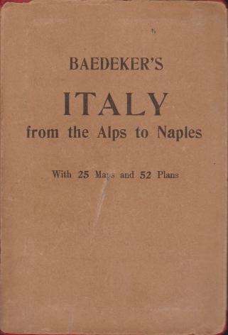Image for ITALY FROM THE ALPS TO NAPLES Handbook for Travellers