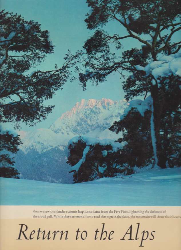 Image for RETURN TO THE ALPS