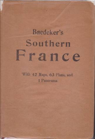Image for SOUTHERN FRANCE Including Corsica. Handbook for Travellers