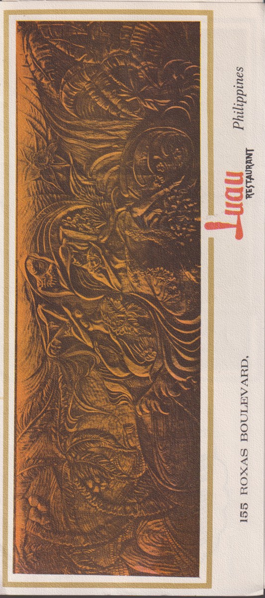 LUAU RESTAURANT PHILIPPINES 155 Roxas Boulevard, Manila