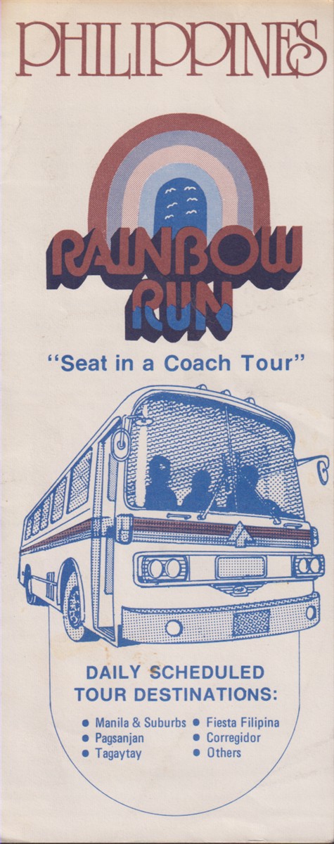 PHILIPPINES. RAINBOW RUN Seat in a Coach Tour