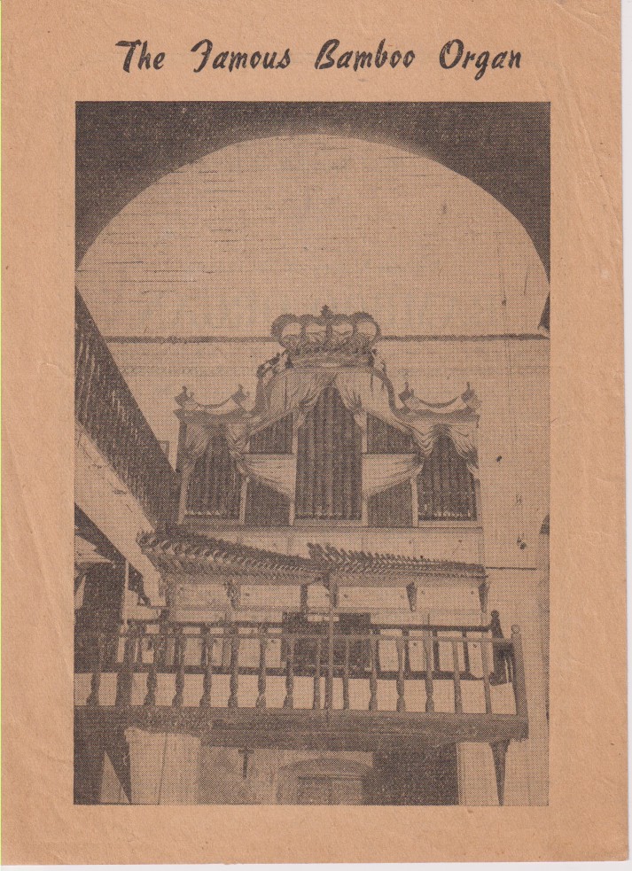 THE FAMOUS BAMBOO ORGAN