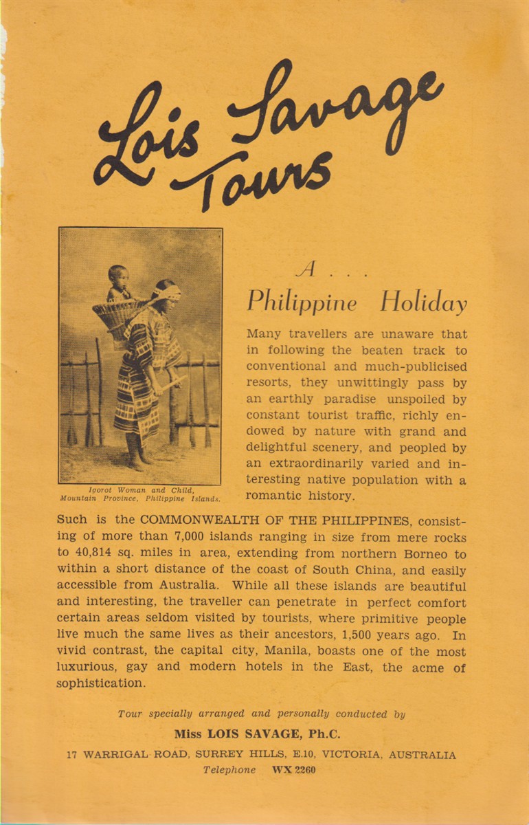 Image for A PHILIPPINE HOLIDAY A PHILIPPINE HOLIDAY