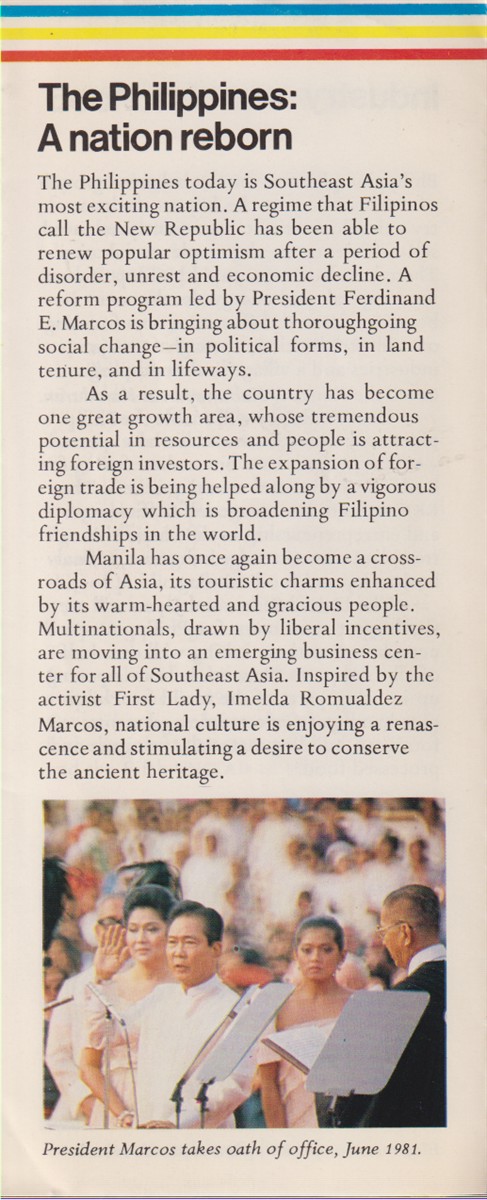 Image for THE PHILIPPINES: A NATION REBORN THE PHILIPPINES: A NATION REBORN