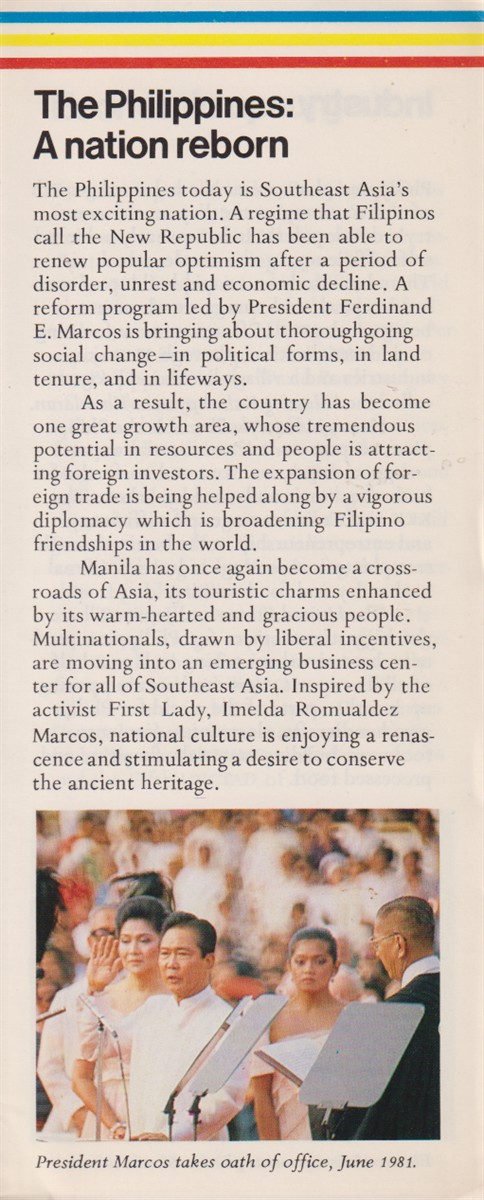 Image for THE PHILIPPINES: A NATION REBORN THE PHILIPPINES: A NATION REBORN