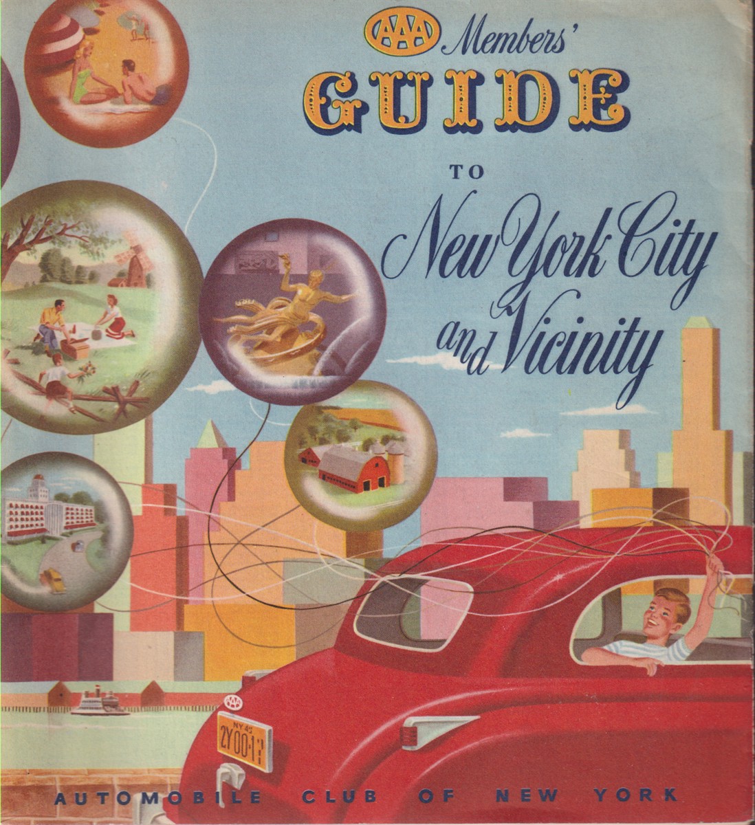 AAA MEMBER'S GUIDE TO NEW YORK CITY AND VICINITY