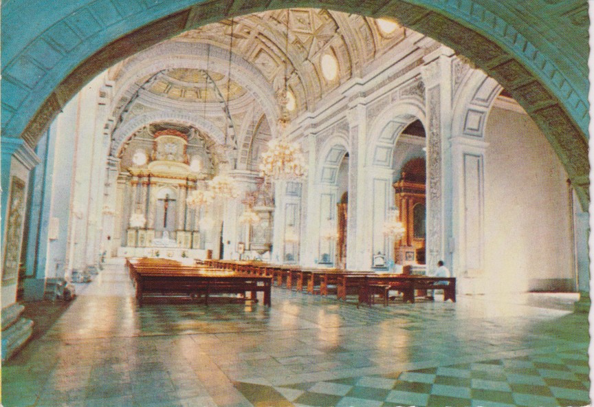 POSTCARD SAN AGUSTIN CHURCH, MANILA