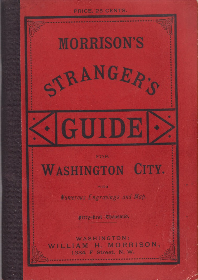 MORRISON'S STRANGER'S GUIDE FOR WASHINGTON CITY