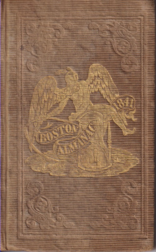 THE BOSTON ALMANAC FOR THE YEAR 1841