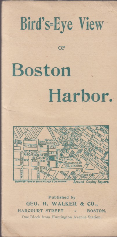 BIRD'S-EYE VIEW OF BOSTON HARBOR