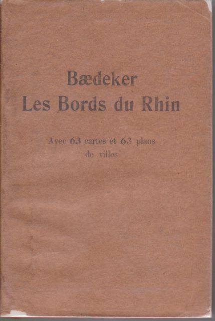 Image for LES BORDS DU RHIN, LA FÔRET-NOIRE, LES VOSGES Manuel Du Voyageur