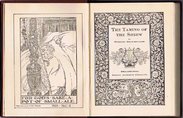 SHAKESPEARE, WILLIAM - The Taming of the Shrew