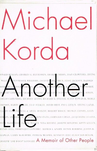 KORDA, MICHAEL - Another Life; a Memoir of Other People