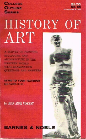 VINCENT, JEAN ANNE - History of Art