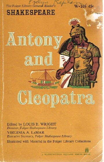 SHAKESPEARE, WILLIAM - Antony and Cleopatra