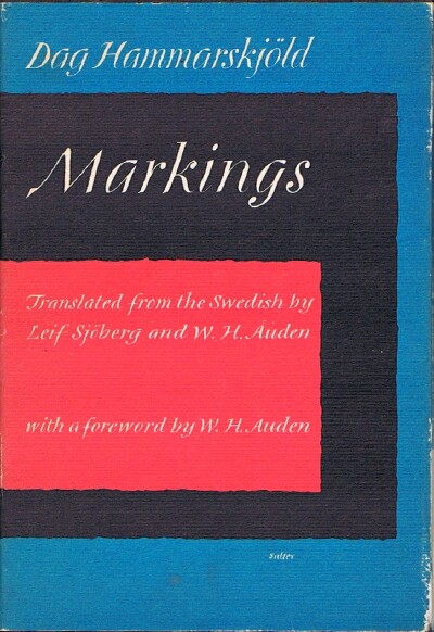 HAMMARSKJOLD, DAG - Markings (Special Edition in Slipcase)