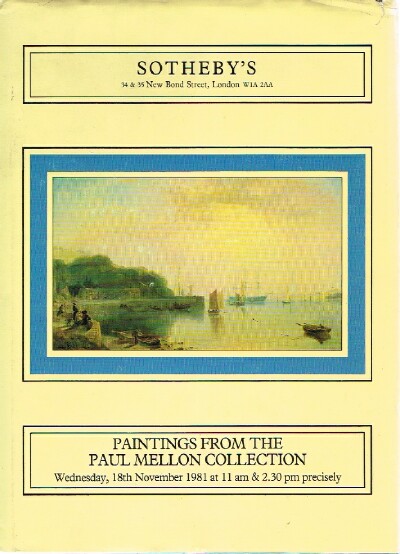 SOTHEBY'S - Paintings from the Paul Mellon Collection