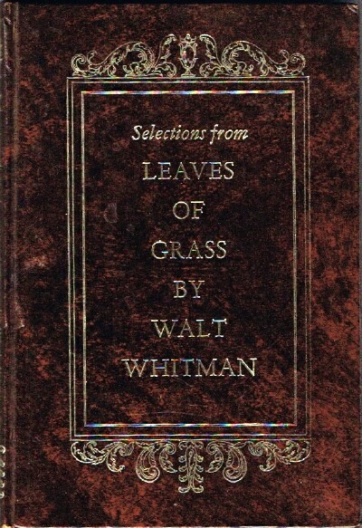 WHITMAN, WALT - Selections from Leaves of Grass with Introduction by Walter Lowenfels