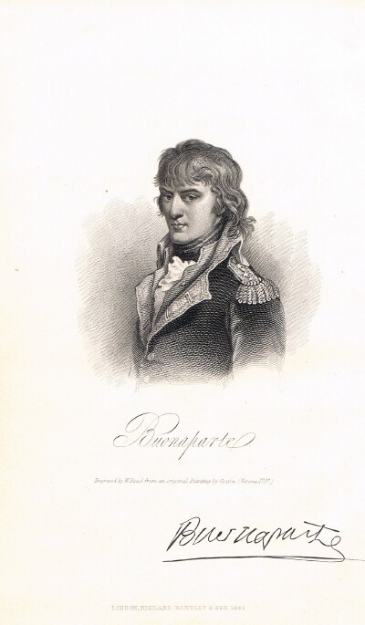 JUNOT, MADAME LAURE, DUCHESSE D'ABRANTES - Napoleon Bonaparte (Steel Engraving)