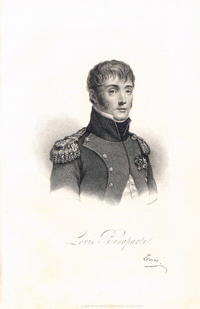 JUNOT, MADAME LAURE, DUCHESSE D'ABRANTES - Louis Bonaparte (Steel Engraving)