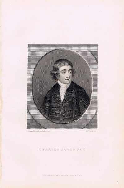 JUNOT, MADAME LAURE, DUCHESSE D'ABRANTES - Charles James Fox, Prime Minister of England (Steel Engraving)