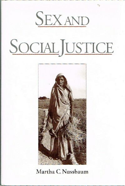 NUSSBAUM, MARTHA C. - Sex & Social Justice