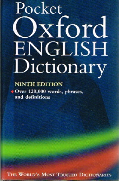 FOWLER, H. W. (ED.) - The Pocket Oxford English Dictionary
