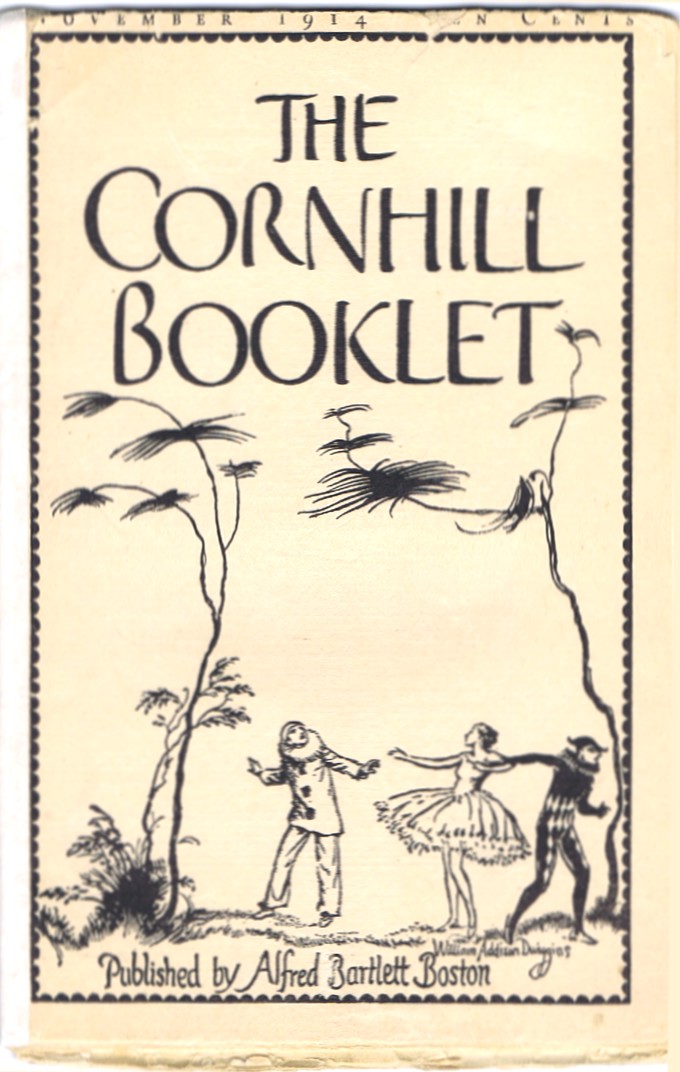 The Cornhill Booklet (Vol. IV, No. 2; November 1914). New Poems and Drawings by Elihu Vedder