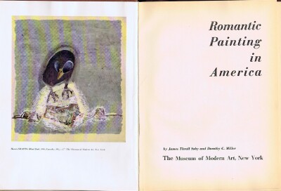 SOBY, JAMES THRALL; DOROTHY C. MILLER - Romantic Painting in America