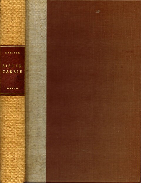 DREISER, THEODORE - Sister Carrie (Limited Editions Club, with a New Introduction by Burton Rascoe, and Illustrated from Crayon Drawings by Reginald Marsh, Complete with Slipcase)