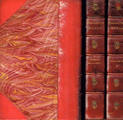 PRESCOTT, WILLIAM H. - Prescott's Works (Complete in 16 Volumes)