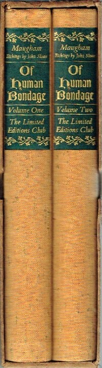 MAUGHAM, W. SOMERSET - Of Human Bondage (Two Volumes in Slipcase)
