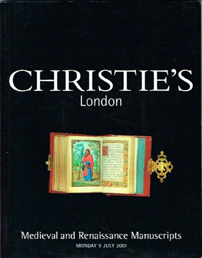 CHRISTIE'S - Medieval and Renaissance Manuscripts (London, 9 July 2001)