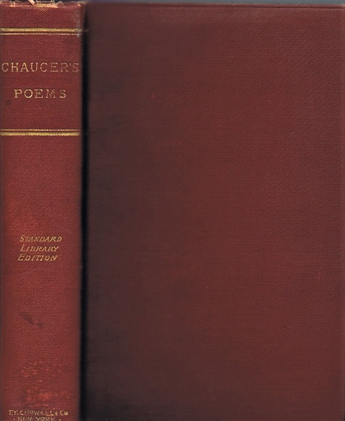 CHAUCER, GEOFFREY; THOMAS WRIGHT - The Poetical Works of Geoffrey Chaucer
