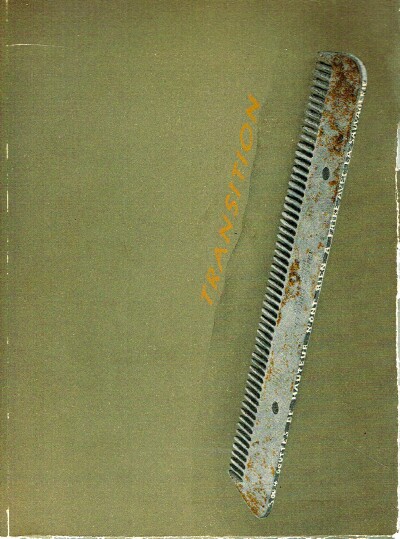 JOLAS, EUGENE (ED) - Transition: A Quarterly Review (No. 26, 1937)