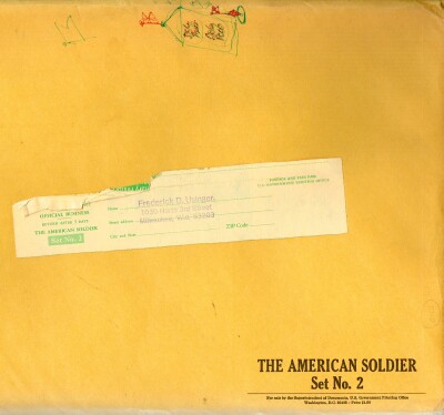 OFFICER CHIEF OF MILITARY HISTORY HEADQUARTERS, DEPT. OF THE ARMY - The American Soldier: Set Number 2