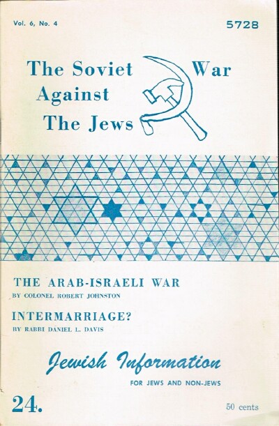 JEWISH INFORMATION SOCIETY - Jewish Information Vol. 6, No. 4