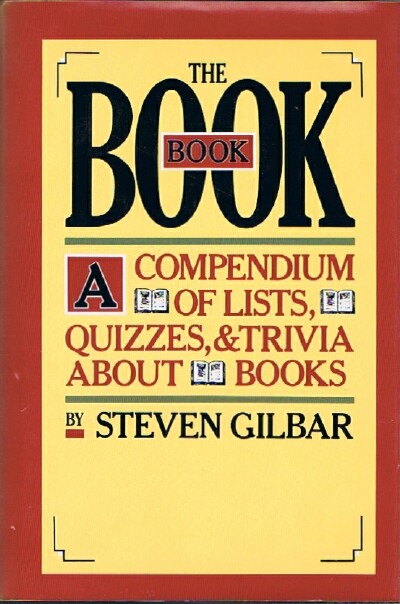 GILBAR, STEVEN - The Book Book
