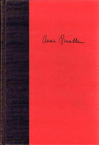 QUINDLEN, ANNA - One True Thing