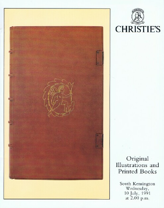 CHRISTIE'S - Original Illustrations and Printed Books (South Kensington, July 10, 1991)
