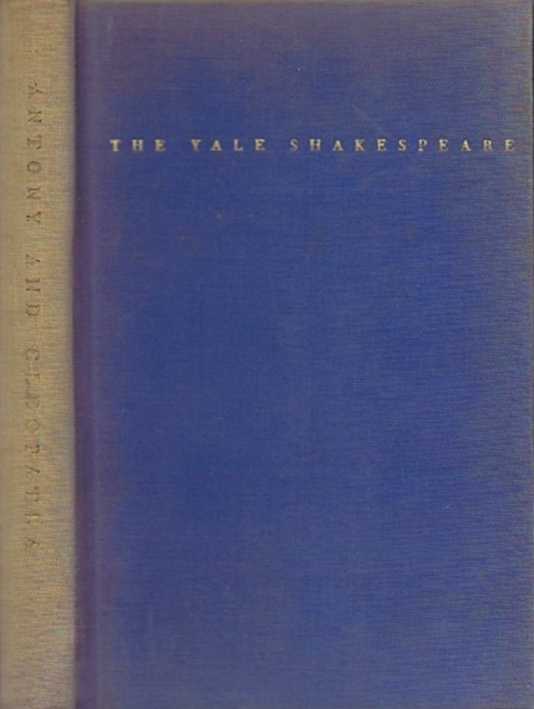 SHAKESPEARE, WILLIAM - The Tragedy of Antony and Cleopatra