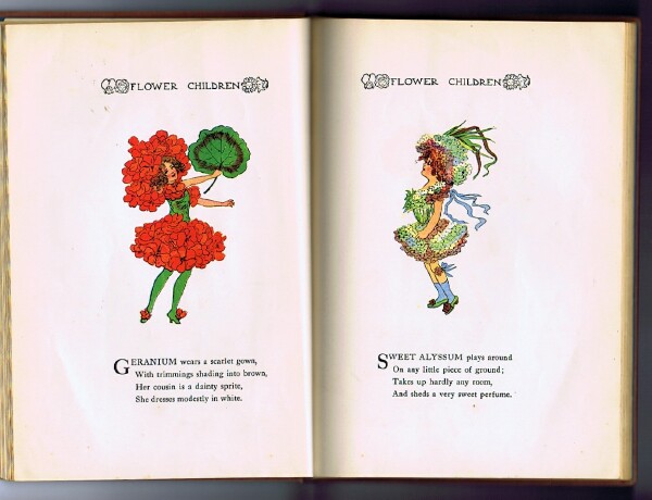 GORDON, ELIZABETH - Flower Children: The Little Cousins of the Field and Garden