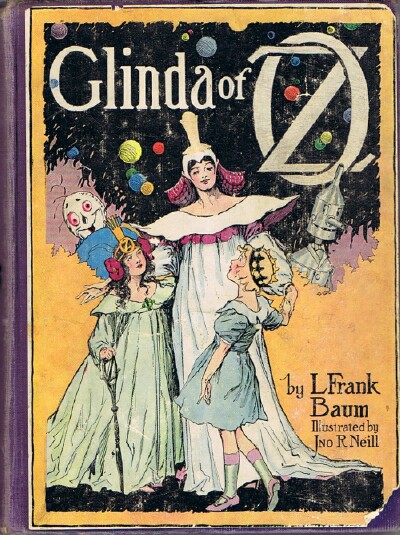 BAUM, L. FRANK - Glinda of Oz: In Which Are Related the Exciting Experiences of Princess Ozma of Oz, and Dorothy, in Their Hazardous Journey to the Home of the Flatheads, and to the Magic Isle of the Skeezers, and How They Were Rescued from Dire Peril by the Sorcery of Glinda the Good